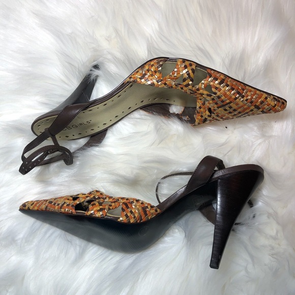 BCBGirls Woven Heels - NWOT - Picture 2 of 12